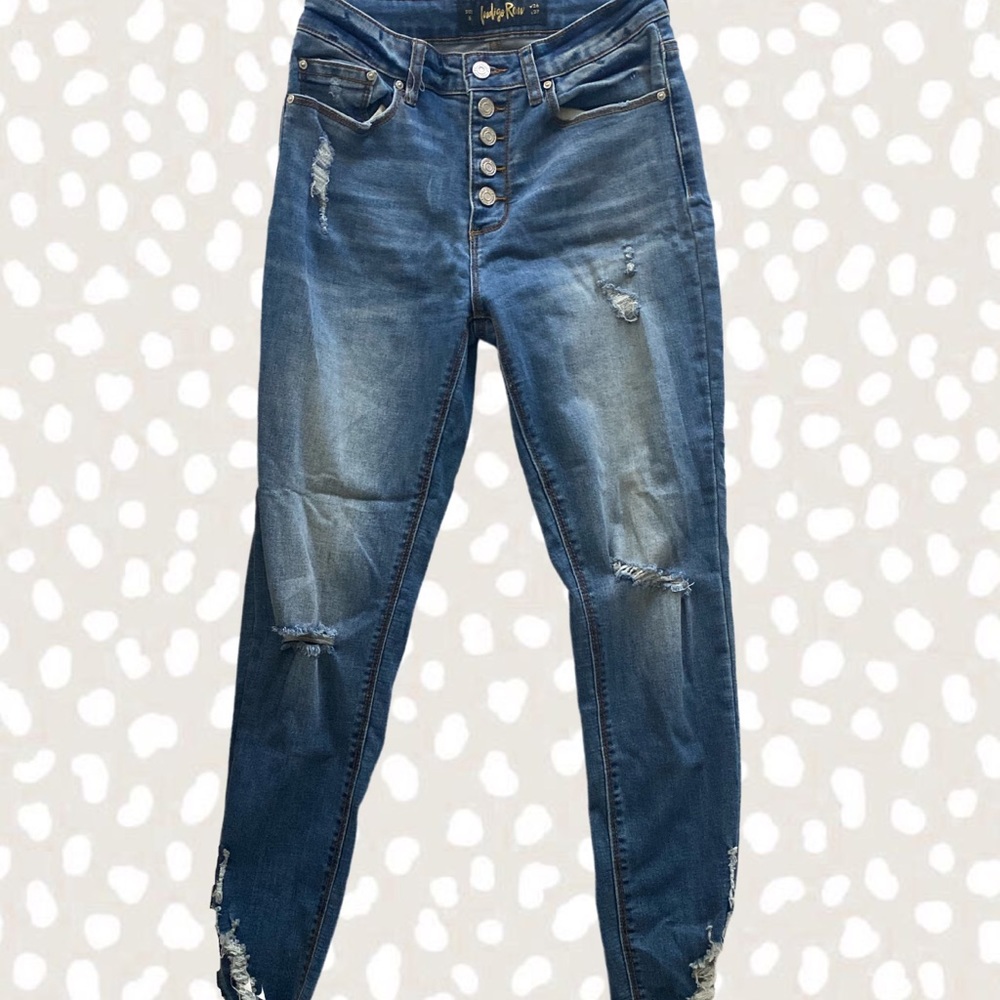 Indigo Row Skinny Jeans